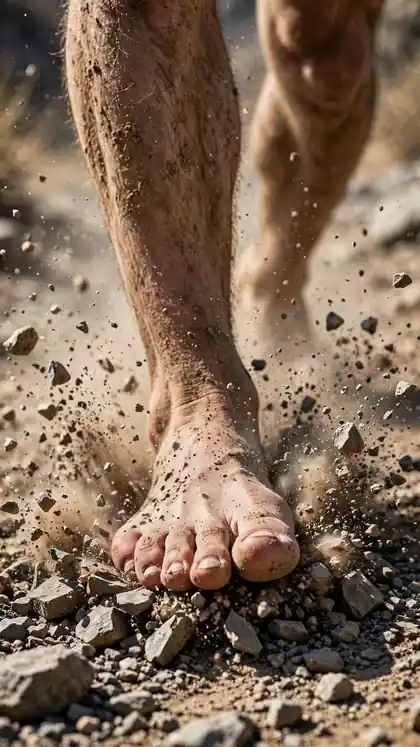 Barefoot Gravel Mile Sprint