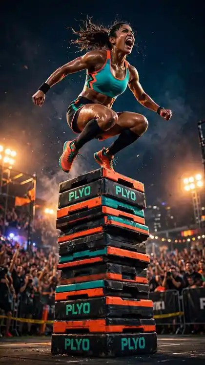 Box Jump Height Pyramid