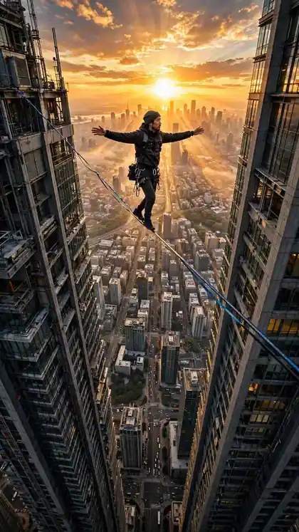 Skyline Tightrope Crossing