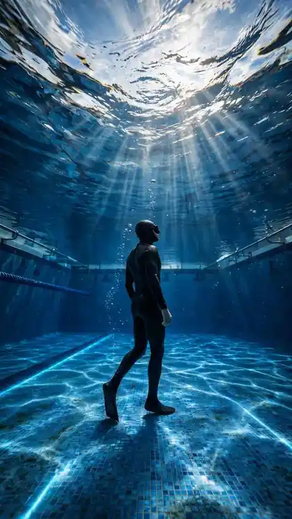 Underwater Breath-Hold Walk