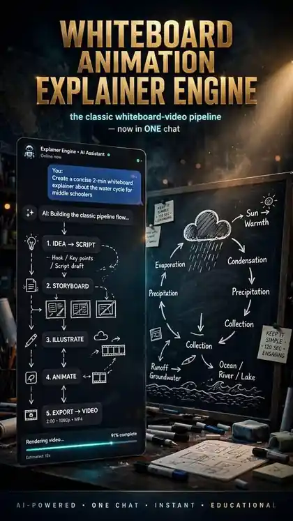 Whiteboard Animation Explainer Engine