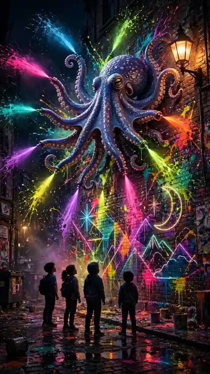 Octopus Street Artist