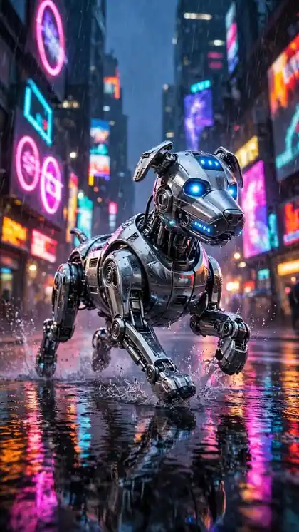 Robot Dog City Patrol