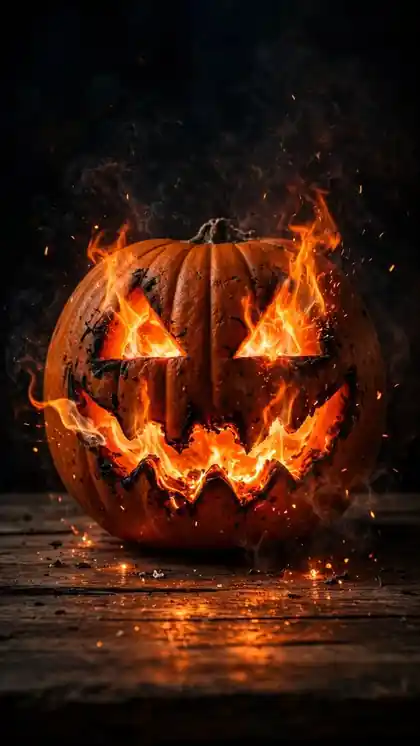 Carving a Glowing Jack-o'-Lantern