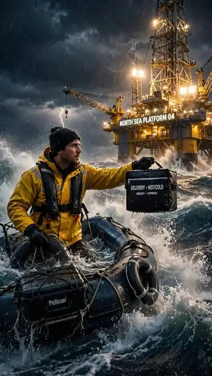 The Deep-Sea Rig Food Delivery
