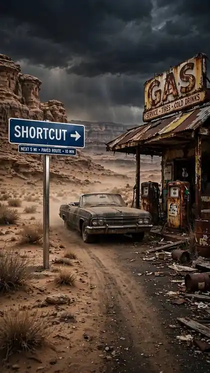 The Last Gas Station Before Nowhere