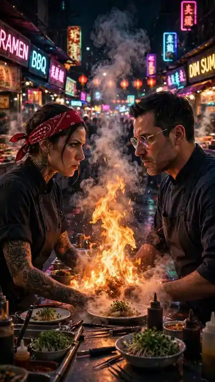 Rival Food Trucks: The Final Cook-Off