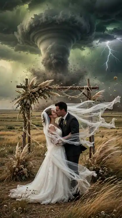 The Storm Chasers' Tornado Wedding