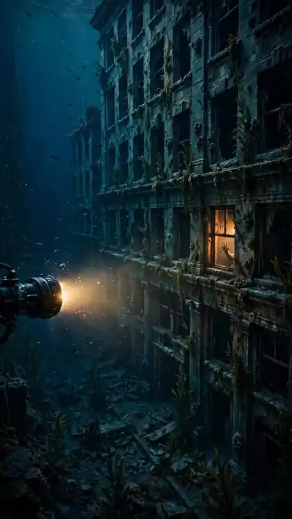 The Diver Who Found a City Still Lit