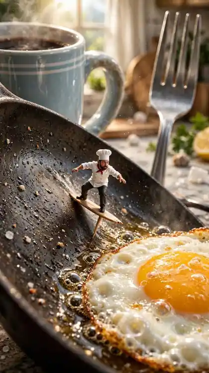 Tiny Chef's Miniature Kitchen