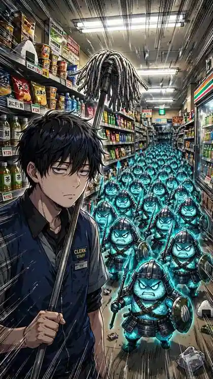 Anime Convenience Store Night Shift
