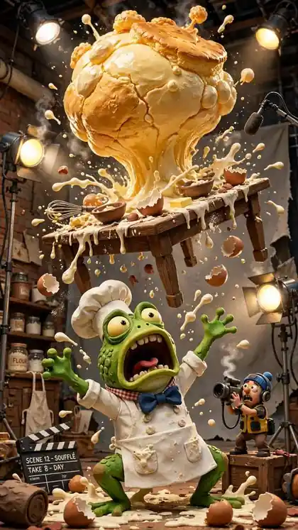 Clay Frog's Cooking Show Disaster